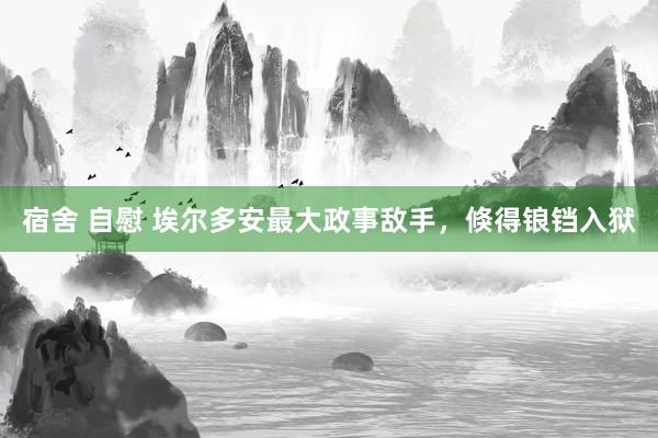 宿舍 自慰 埃尔多安最大政事敌手，倏得锒铛入狱